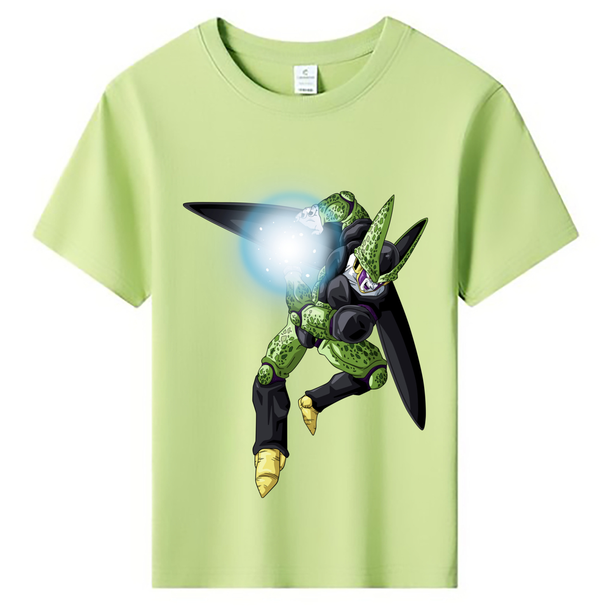 （画像用） ドラゴンボール セル DRAGON BALL Cell 綿100％キッズTシャツ（フロントプリント）